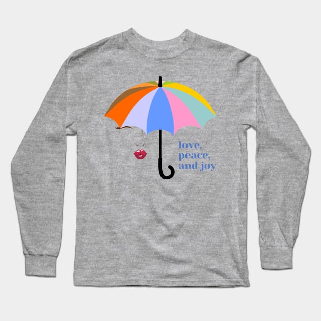 Umbrella Long Sleeve T-Shirt by IrenaAner